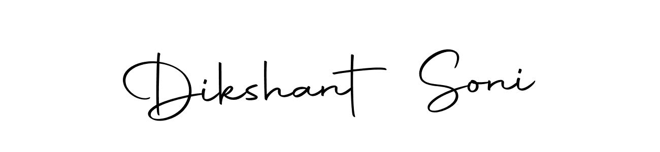 Make a beautiful signature design for name Dikshant Soni. With this signature (Autography-DOLnW) style, you can create a handwritten signature for free. Dikshant Soni signature style 10 images and pictures png