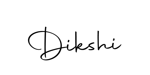How to make Dikshi signature? Autography-DOLnW is a professional autograph style. Create handwritten signature for Dikshi name. Dikshi signature style 10 images and pictures png
