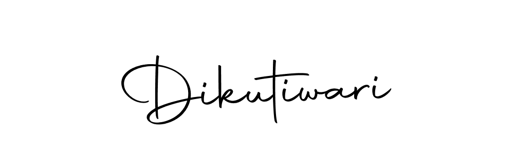Create a beautiful signature design for name Dikutiwari. With this signature (Autography-DOLnW) fonts, you can make a handwritten signature for free. Dikutiwari signature style 10 images and pictures png