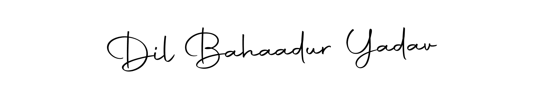 Also we have Dil Bahaadur Yadav name is the best signature style. Create professional handwritten signature collection using Autography-DOLnW autograph style. Dil Bahaadur Yadav signature style 10 images and pictures png