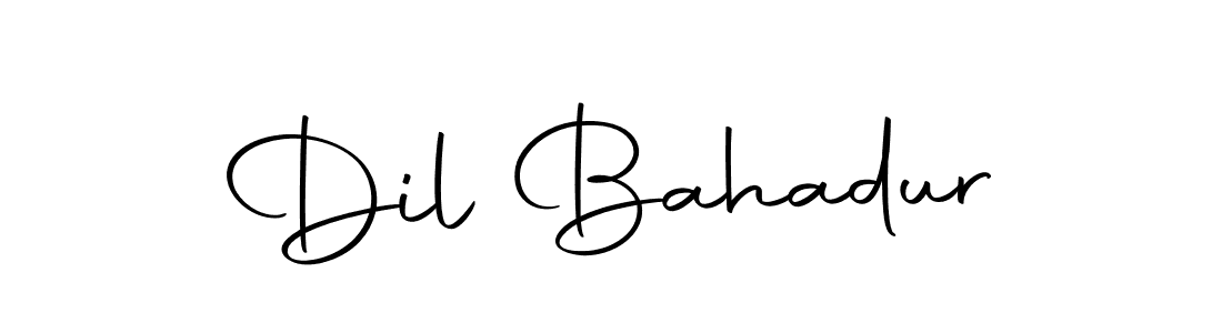 How to make Dil Bahadur signature? Autography-DOLnW is a professional autograph style. Create handwritten signature for Dil Bahadur name. Dil Bahadur signature style 10 images and pictures png