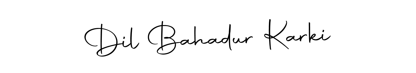 Make a beautiful signature design for name Dil Bahadur Karki. Use this online signature maker to create a handwritten signature for free. Dil Bahadur Karki signature style 10 images and pictures png