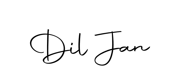 Also we have Dil Jan name is the best signature style. Create professional handwritten signature collection using Autography-DOLnW autograph style. Dil Jan signature style 10 images and pictures png