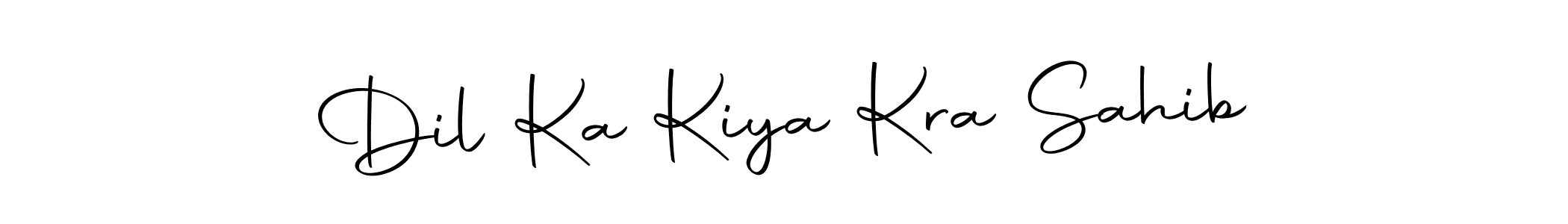 Similarly Autography-DOLnW is the best handwritten signature design. Signature creator online .You can use it as an online autograph creator for name Dil Ka Kiya Kra Sahib. Dil Ka Kiya Kra Sahib signature style 10 images and pictures png