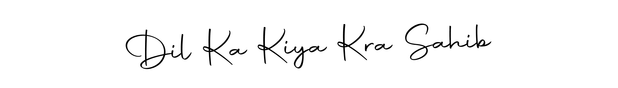 Similarly Autography-DOLnW is the best handwritten signature design. Signature creator online .You can use it as an online autograph creator for name Dil Ka Kiya Kra Sahib. Dil Ka Kiya Kra Sahib signature style 10 images and pictures png