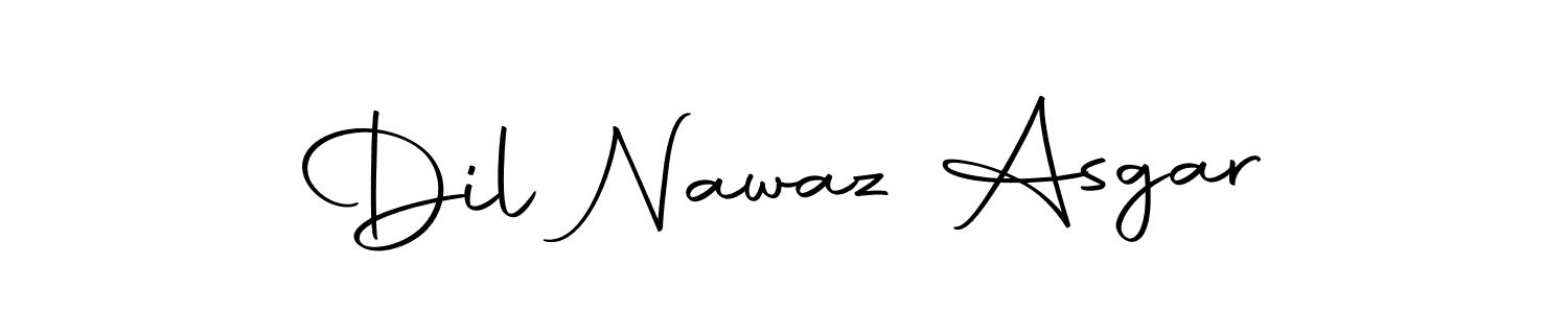 Create a beautiful signature design for name Dil Nawaz Asgar. With this signature (Autography-DOLnW) fonts, you can make a handwritten signature for free. Dil Nawaz Asgar signature style 10 images and pictures png