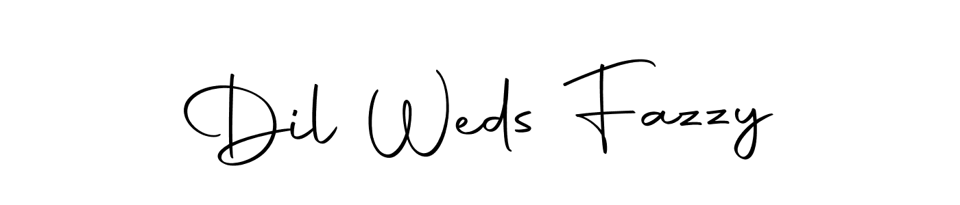 Autography-DOLnW is a professional signature style that is perfect for those who want to add a touch of class to their signature. It is also a great choice for those who want to make their signature more unique. Get Dil Weds Fazzy name to fancy signature for free. Dil Weds Fazzy signature style 10 images and pictures png