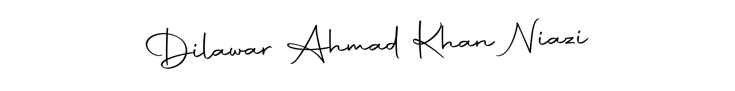 Make a beautiful signature design for name Dilawar Ahmad Khan Niazi. Use this online signature maker to create a handwritten signature for free. Dilawar Ahmad Khan Niazi signature style 10 images and pictures png