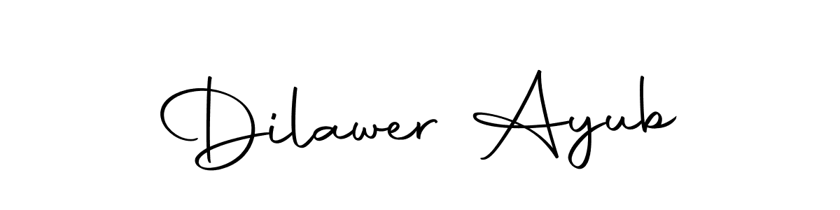 How to make Dilawer Ayub signature? Autography-DOLnW is a professional autograph style. Create handwritten signature for Dilawer Ayub name. Dilawer Ayub signature style 10 images and pictures png