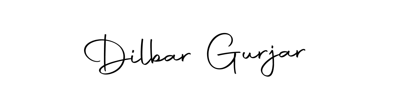 How to make Dilbar Gurjar signature? Autography-DOLnW is a professional autograph style. Create handwritten signature for Dilbar Gurjar name. Dilbar Gurjar signature style 10 images and pictures png