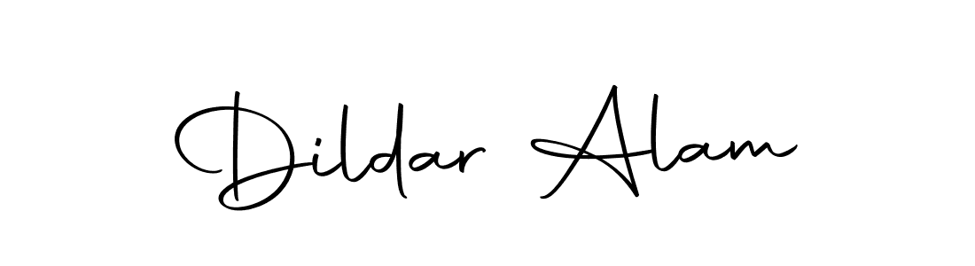 The best way (Autography-DOLnW) to make a short signature is to pick only two or three words in your name. The name Dildar Alam include a total of six letters. For converting this name. Dildar Alam signature style 10 images and pictures png