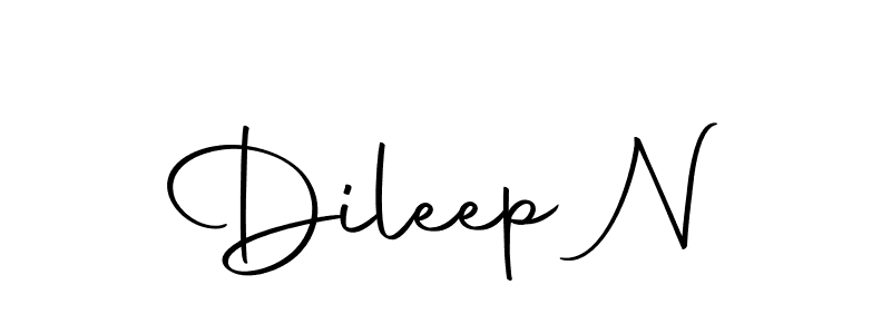 This is the best signature style for the Dileep N name. Also you like these signature font (Autography-DOLnW). Mix name signature. Dileep N signature style 10 images and pictures png