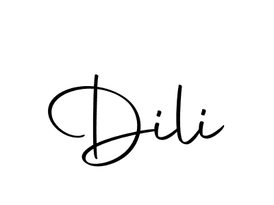 Make a beautiful signature design for name Dili. Use this online signature maker to create a handwritten signature for free. Dili signature style 10 images and pictures png