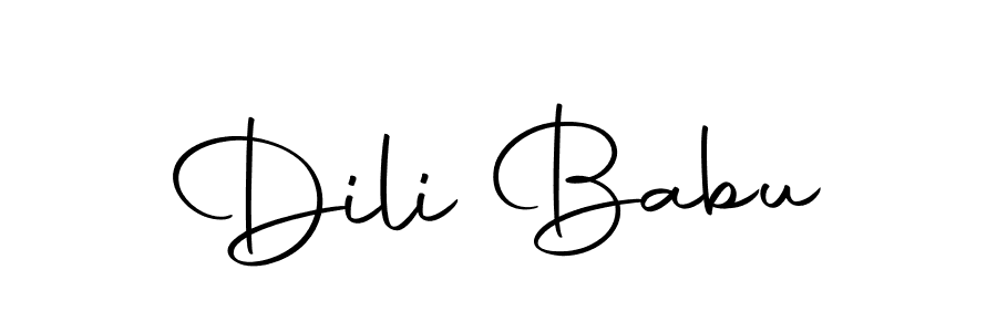 You can use this online signature creator to create a handwritten signature for the name Dili Babu. This is the best online autograph maker. Dili Babu signature style 10 images and pictures png