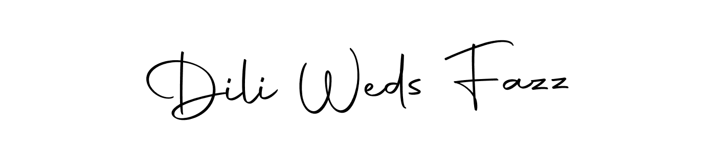 See photos of Dili Weds Fazz official signature by Spectra . Check more albums & portfolios. Read reviews & check more about Autography-DOLnW font. Dili Weds Fazz signature style 10 images and pictures png