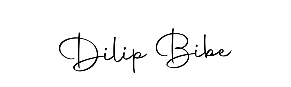 if you are searching for the best signature style for your name Dilip Bibe. so please give up your signature search. here we have designed multiple signature styles  using Autography-DOLnW. Dilip Bibe signature style 10 images and pictures png