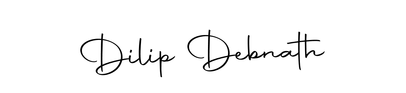 How to make Dilip Debnath name signature. Use Autography-DOLnW style for creating short signs online. This is the latest handwritten sign. Dilip Debnath signature style 10 images and pictures png