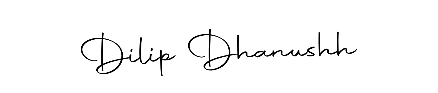Dilip Dhanushh stylish signature style. Best Handwritten Sign (Autography-DOLnW) for my name. Handwritten Signature Collection Ideas for my name Dilip Dhanushh. Dilip Dhanushh signature style 10 images and pictures png