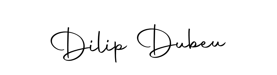 Design your own signature with our free online signature maker. With this signature software, you can create a handwritten (Autography-DOLnW) signature for name Dilip Dubeu. Dilip Dubeu signature style 10 images and pictures png