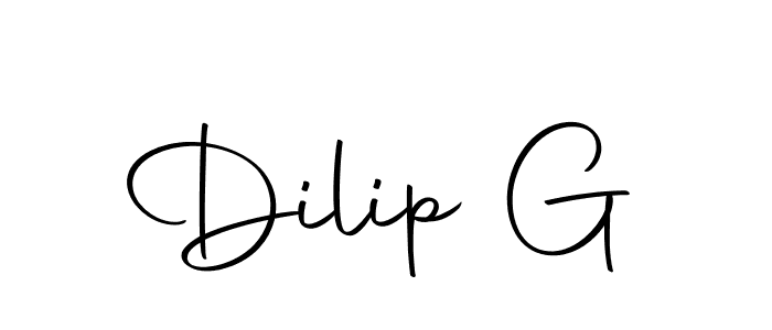 Also we have Dilip G name is the best signature style. Create professional handwritten signature collection using Autography-DOLnW autograph style. Dilip G signature style 10 images and pictures png