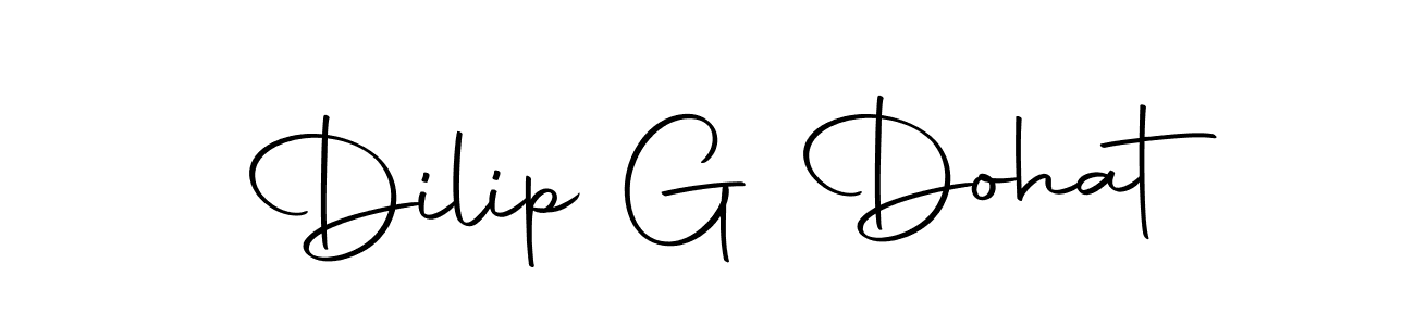 Create a beautiful signature design for name Dilip G Dohat. With this signature (Autography-DOLnW) fonts, you can make a handwritten signature for free. Dilip G Dohat signature style 10 images and pictures png