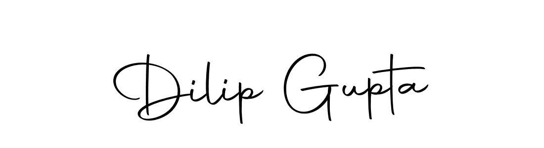 Design your own signature with our free online signature maker. With this signature software, you can create a handwritten (Autography-DOLnW) signature for name Dilip Gupta. Dilip Gupta signature style 10 images and pictures png