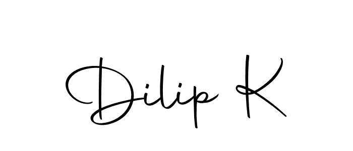 The best way (Autography-DOLnW) to make a short signature is to pick only two or three words in your name. The name Dilip K include a total of six letters. For converting this name. Dilip K signature style 10 images and pictures png