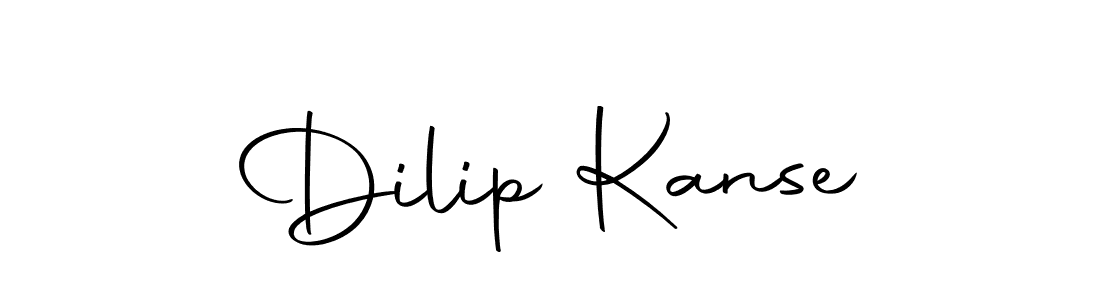 Use a signature maker to create a handwritten signature online. With this signature software, you can design (Autography-DOLnW) your own signature for name Dilip Kanse. Dilip Kanse signature style 10 images and pictures png