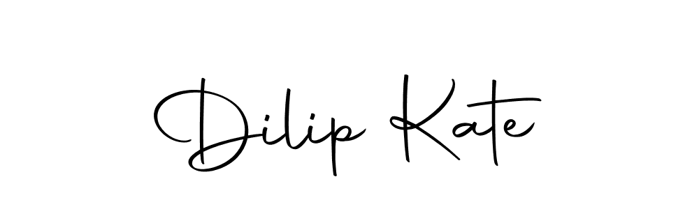 Create a beautiful signature design for name Dilip Kate. With this signature (Autography-DOLnW) fonts, you can make a handwritten signature for free. Dilip Kate signature style 10 images and pictures png
