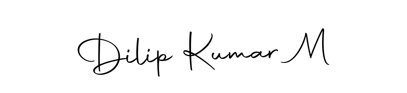 Dilip Kumar M stylish signature style. Best Handwritten Sign (Autography-DOLnW) for my name. Handwritten Signature Collection Ideas for my name Dilip Kumar M. Dilip Kumar M signature style 10 images and pictures png