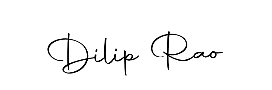 Design your own signature with our free online signature maker. With this signature software, you can create a handwritten (Autography-DOLnW) signature for name Dilip Rao. Dilip Rao signature style 10 images and pictures png