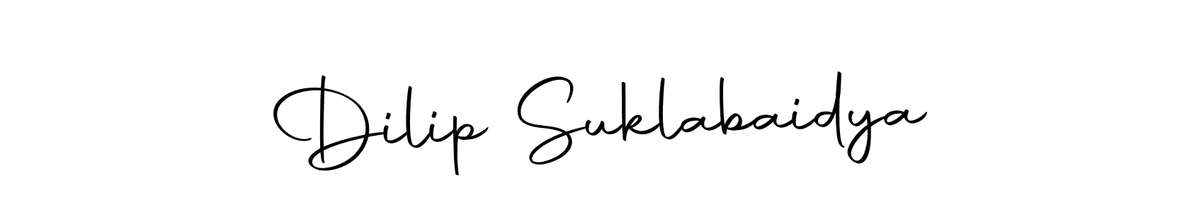 Create a beautiful signature design for name Dilip Suklabaidya. With this signature (Autography-DOLnW) fonts, you can make a handwritten signature for free. Dilip Suklabaidya signature style 10 images and pictures png