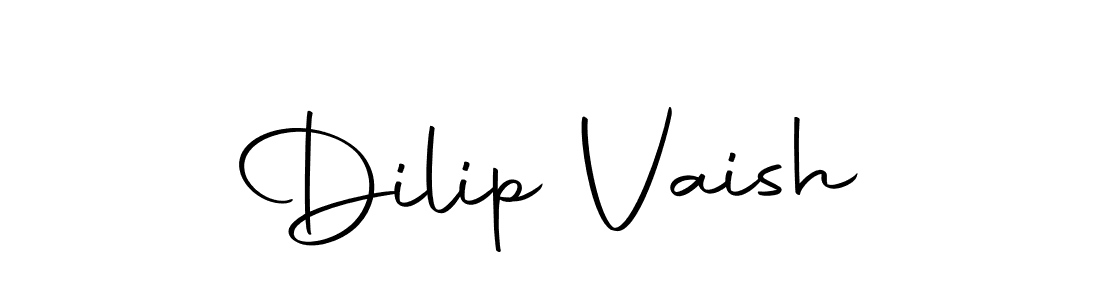 Use a signature maker to create a handwritten signature online. With this signature software, you can design (Autography-DOLnW) your own signature for name Dilip Vaish. Dilip Vaish signature style 10 images and pictures png
