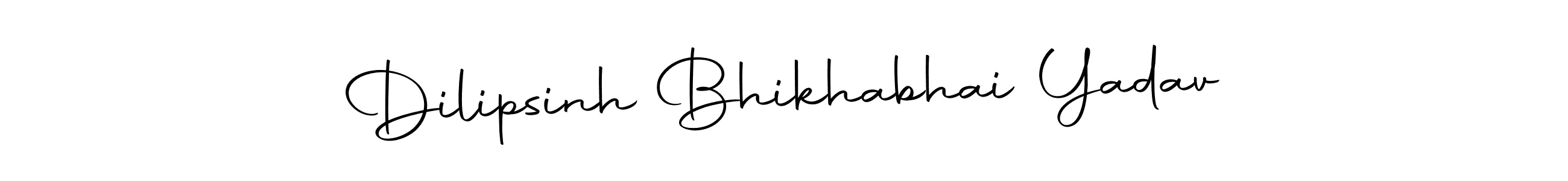 You can use this online signature creator to create a handwritten signature for the name Dilipsinh Bhikhabhai Yadav. This is the best online autograph maker. Dilipsinh Bhikhabhai Yadav signature style 10 images and pictures png