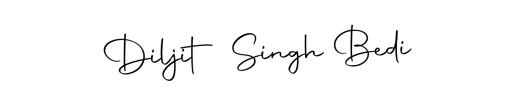 Create a beautiful signature design for name Diljit Singh Bedi. With this signature (Autography-DOLnW) fonts, you can make a handwritten signature for free. Diljit Singh Bedi signature style 10 images and pictures png