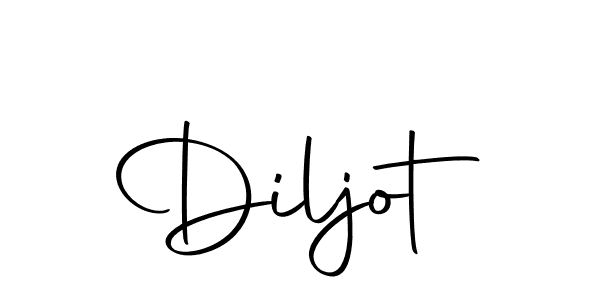 Diljot stylish signature style. Best Handwritten Sign (Autography-DOLnW) for my name. Handwritten Signature Collection Ideas for my name Diljot. Diljot signature style 10 images and pictures png