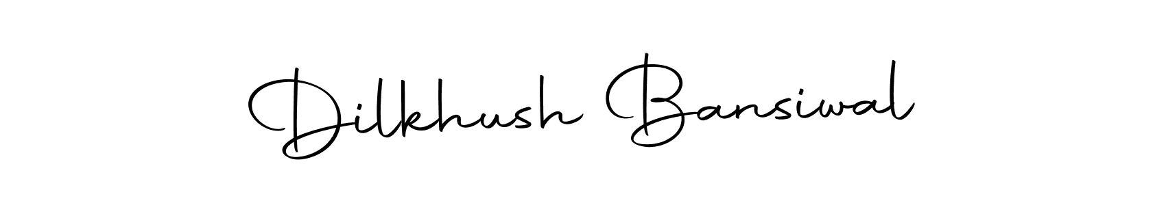 You can use this online signature creator to create a handwritten signature for the name Dilkhush Bansiwal. This is the best online autograph maker. Dilkhush Bansiwal signature style 10 images and pictures png