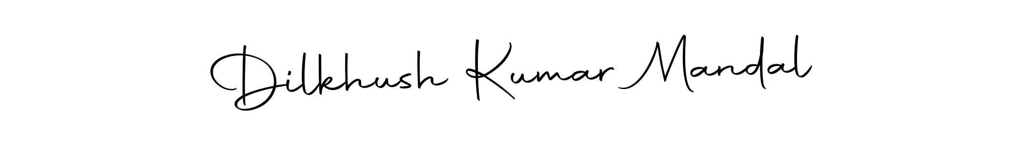 Make a beautiful signature design for name Dilkhush Kumar Mandal. Use this online signature maker to create a handwritten signature for free. Dilkhush Kumar Mandal signature style 10 images and pictures png