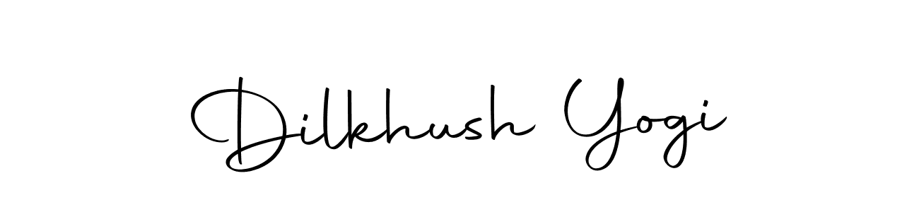 Design your own signature with our free online signature maker. With this signature software, you can create a handwritten (Autography-DOLnW) signature for name Dilkhush Yogi. Dilkhush Yogi signature style 10 images and pictures png