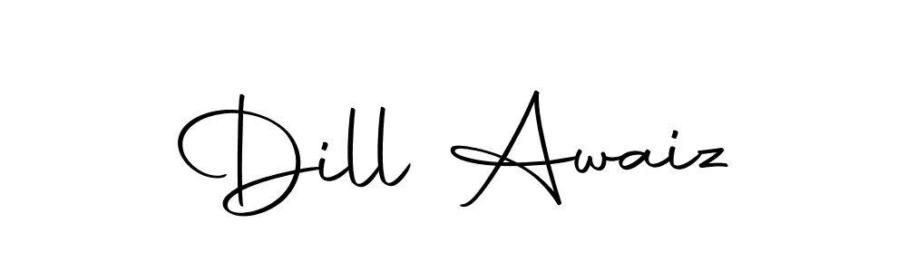 Once you've used our free online signature maker to create your best signature Autography-DOLnW style, it's time to enjoy all of the benefits that Dill Awaiz name signing documents. Dill Awaiz signature style 10 images and pictures png