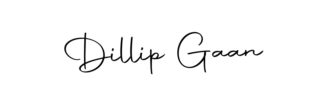 Create a beautiful signature design for name Dillip Gaan. With this signature (Autography-DOLnW) fonts, you can make a handwritten signature for free. Dillip Gaan signature style 10 images and pictures png