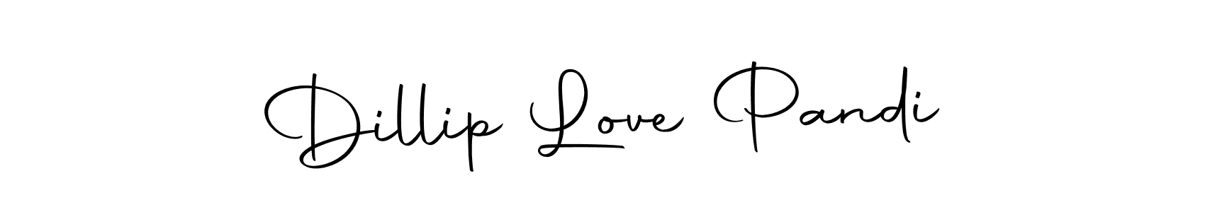 How to make Dillip Love Pandi name signature. Use Autography-DOLnW style for creating short signs online. This is the latest handwritten sign. Dillip Love Pandi signature style 10 images and pictures png