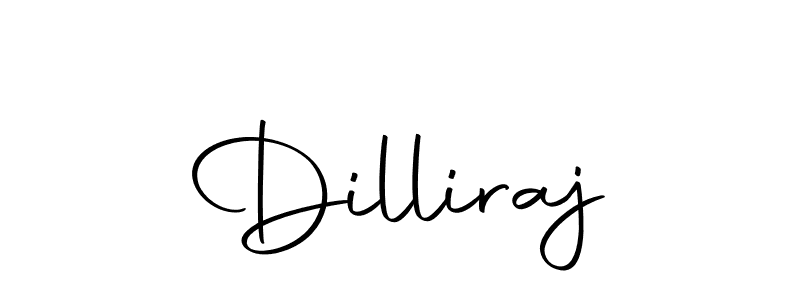 Make a beautiful signature design for name Dilliraj. With this signature (Autography-DOLnW) style, you can create a handwritten signature for free. Dilliraj signature style 10 images and pictures png