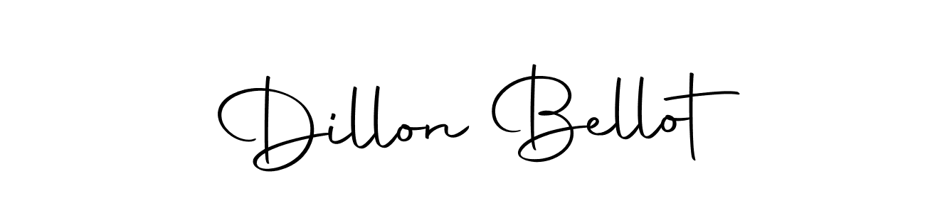 Design your own signature with our free online signature maker. With this signature software, you can create a handwritten (Autography-DOLnW) signature for name Dillon Bellot. Dillon Bellot signature style 10 images and pictures png