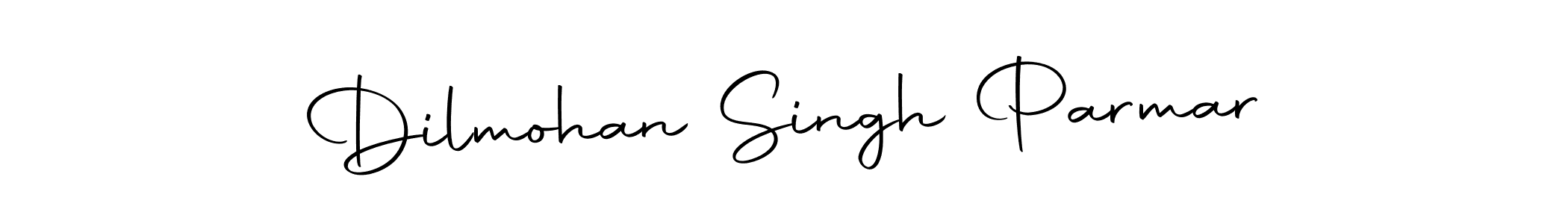 Create a beautiful signature design for name Dilmohan Singh Parmar. With this signature (Autography-DOLnW) fonts, you can make a handwritten signature for free. Dilmohan Singh Parmar signature style 10 images and pictures png