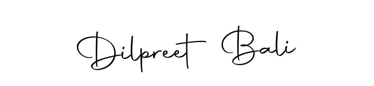 Also we have Dilpreet Bali name is the best signature style. Create professional handwritten signature collection using Autography-DOLnW autograph style. Dilpreet Bali signature style 10 images and pictures png