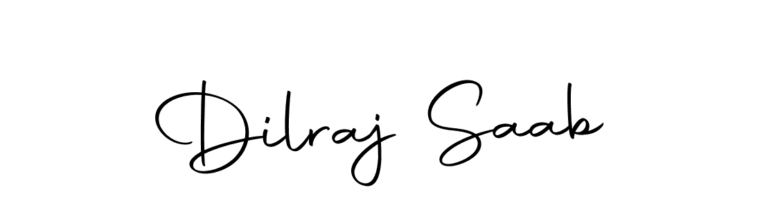 Design your own signature with our free online signature maker. With this signature software, you can create a handwritten (Autography-DOLnW) signature for name Dilraj Saab. Dilraj Saab signature style 10 images and pictures png