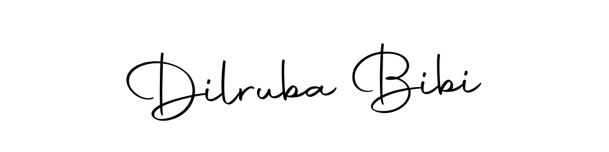 How to make Dilruba Bibi signature? Autography-DOLnW is a professional autograph style. Create handwritten signature for Dilruba Bibi name. Dilruba Bibi signature style 10 images and pictures png