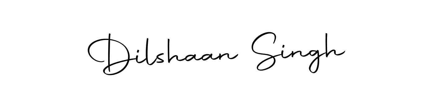 Design your own signature with our free online signature maker. With this signature software, you can create a handwritten (Autography-DOLnW) signature for name Dilshaan Singh. Dilshaan Singh signature style 10 images and pictures png