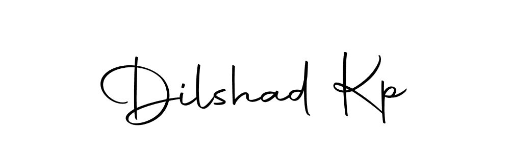 How to make Dilshad Kp signature? Autography-DOLnW is a professional autograph style. Create handwritten signature for Dilshad Kp name. Dilshad Kp signature style 10 images and pictures png